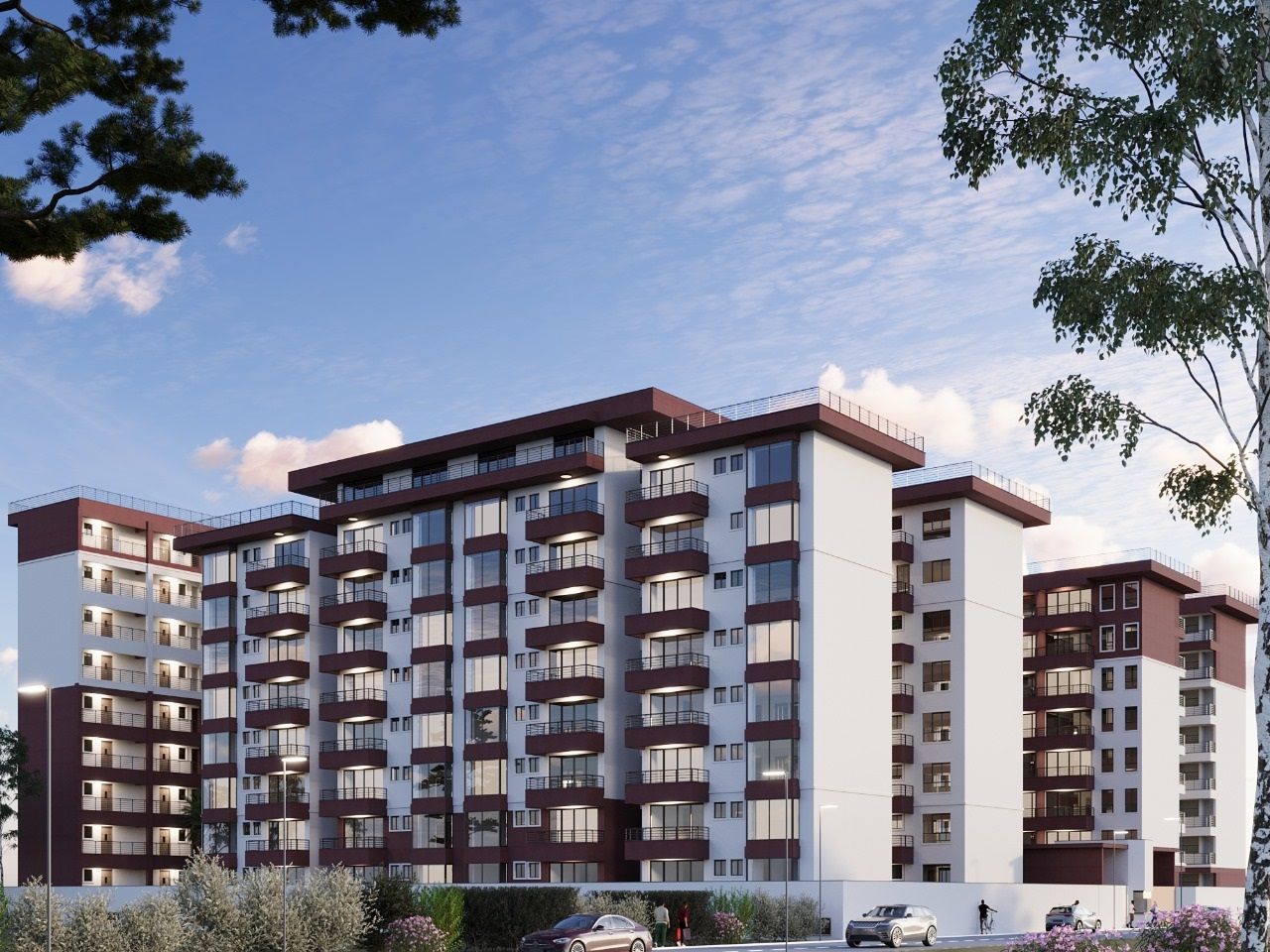 Syrich Château elevation render off USIU Road